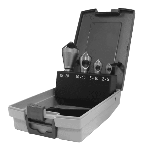 FEBH001 - Coffret Fraise à Ebavurer HSS - 4 pcs