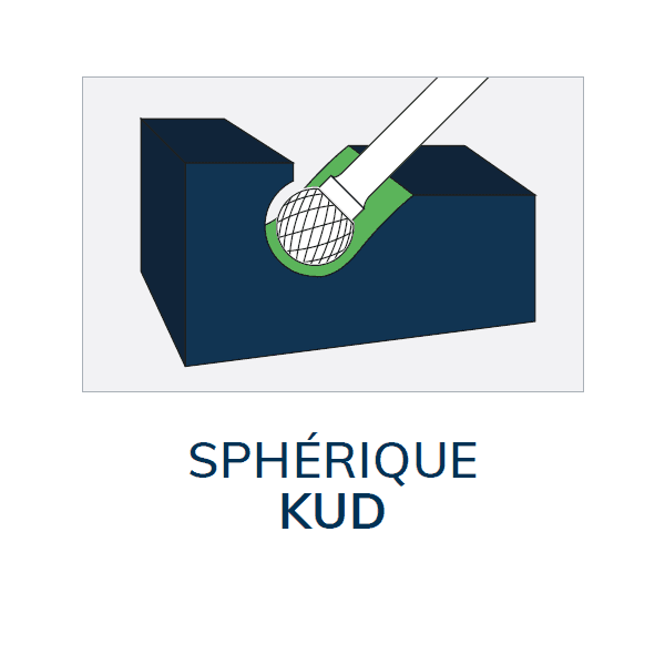 KUD40908 - Fraise Lime Carbure - Ø8