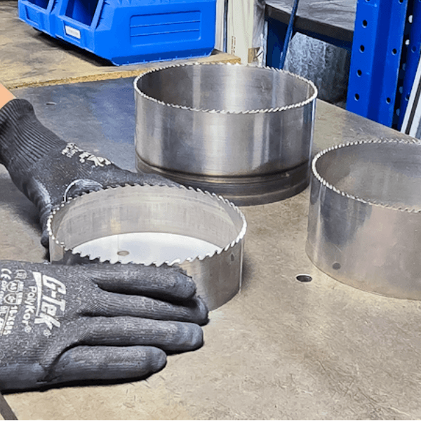 TBX138 - Scie Cloche Prof. 100 mm Ø138 + Foret